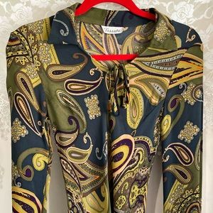 Vintage Collared Midi Dress